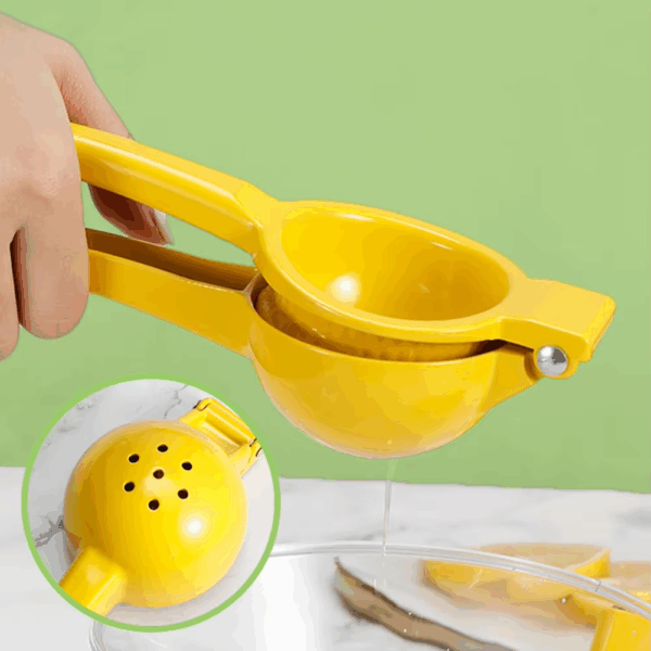 Manual Lemon Squeezer Aluminum Alloy Hand Pressed Orange Fruit Juicer Portable Practical Kitchen Tools Mini Blender - Image 2